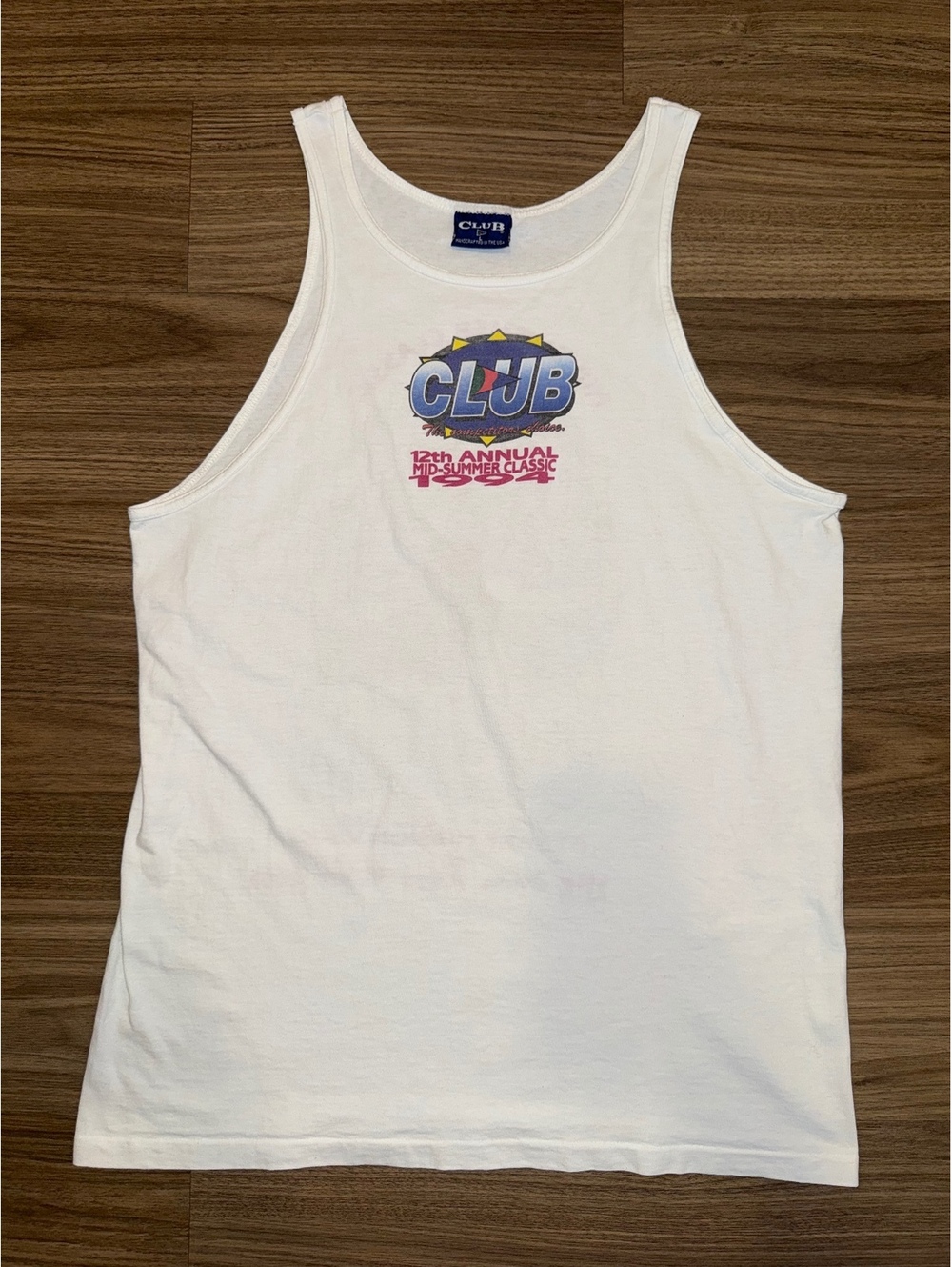 Vintage 1994 Midsummer Classic Volleyball Graphic Tanktop Large #VB4619